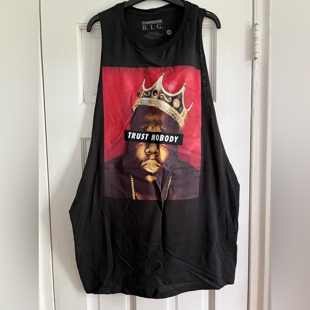 Biggie Smalls Trust Nobody Cut Off Tank Top